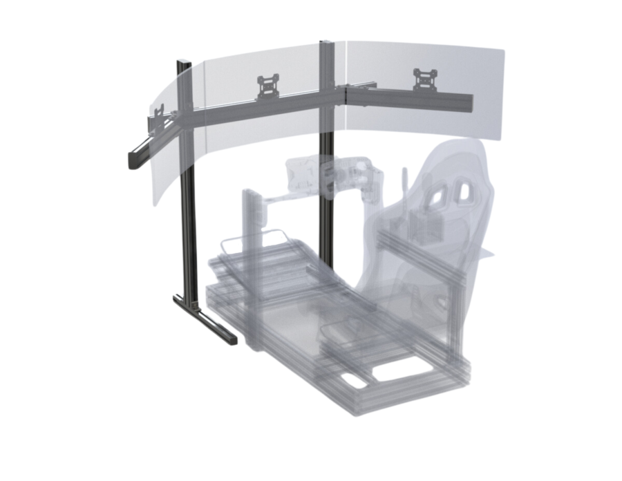 Monitor Stand Triple